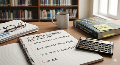 Matemática Financeira na FCC: O Guia Definitivo dos Assuntos Mais Cobrados
